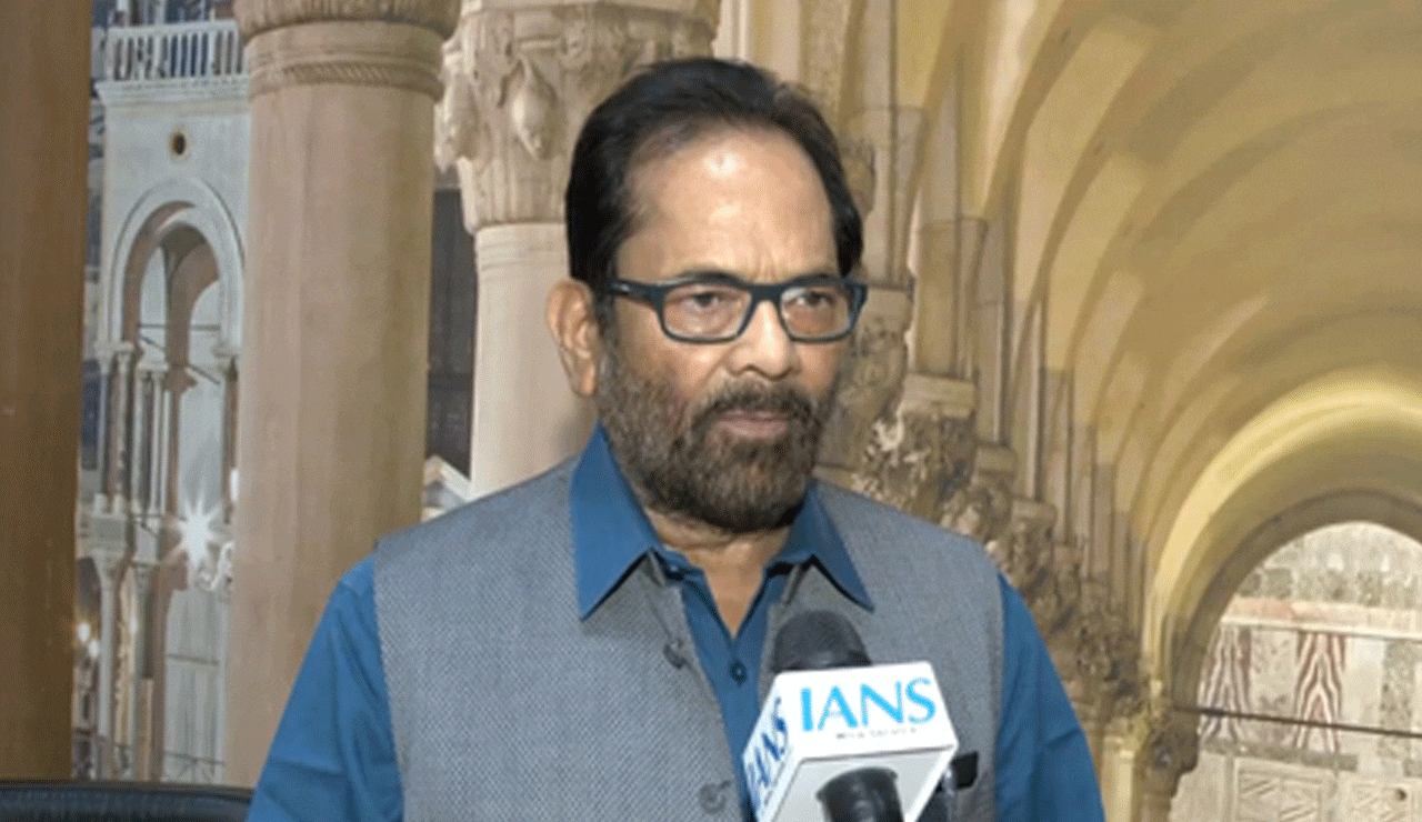 Modi-bashing brigade trying to defame PM since 2014: Naqvi slams Oppn amid FIR against Tejashwi