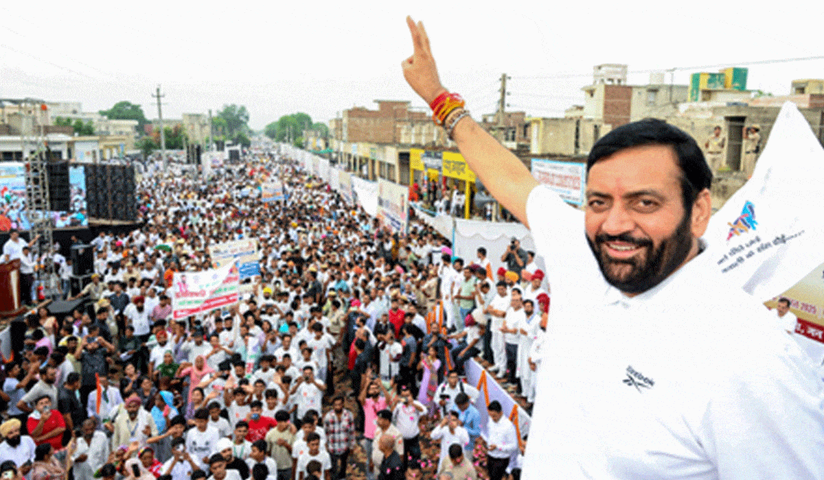 Leading by example, CM Nayab Saini runs for fit, drug-free Haryana