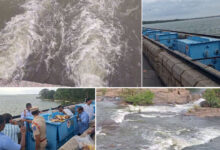 Osman Sagar Reservoir Overflows, Two Gates Opened to Release Water