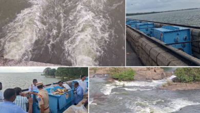 Osman Sagar Reservoir Overflows, Two Gates Opened to Release Water