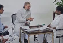 Owaisi meets Deputy CM Bhatti Vikramarka for restoration of internet services