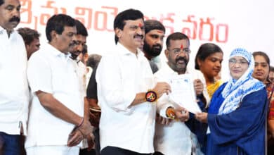 Ponguleti Hands Over 592 Homes, Slams BRS for ‘6 Years of Housing Scam’