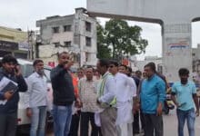 Construction of Nalgonda X-Road to Owaisi Junction Flyover Accelerates, Commissioner R.V. Karnan Inspects