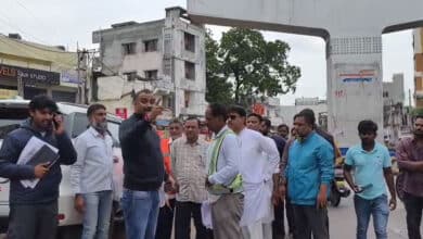 Construction of Nalgonda X-Road to Owaisi Junction Flyover Accelerates, Commissioner R.V. Karnan Inspects