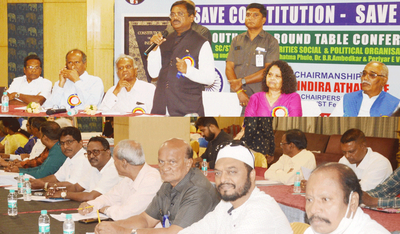 Save Constitution – Save India: South India Round Table Conference Held in Hyderabad