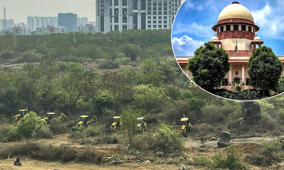 SC Orders Telangana to Revive Lost Green Cover in Kancha Gachibowli