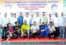 Greater Hyderabad Powerlifting Championship Concludes at L.B. Indoor Stadium