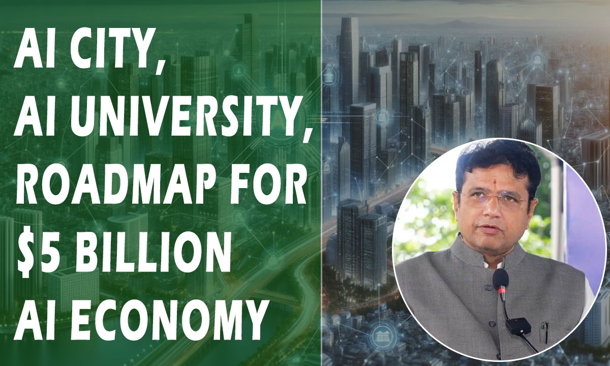 AI City, AI University, TGDeX: Telangana Unveils Roadmap for $5 Billion AI Economy: Sridhar Babu
