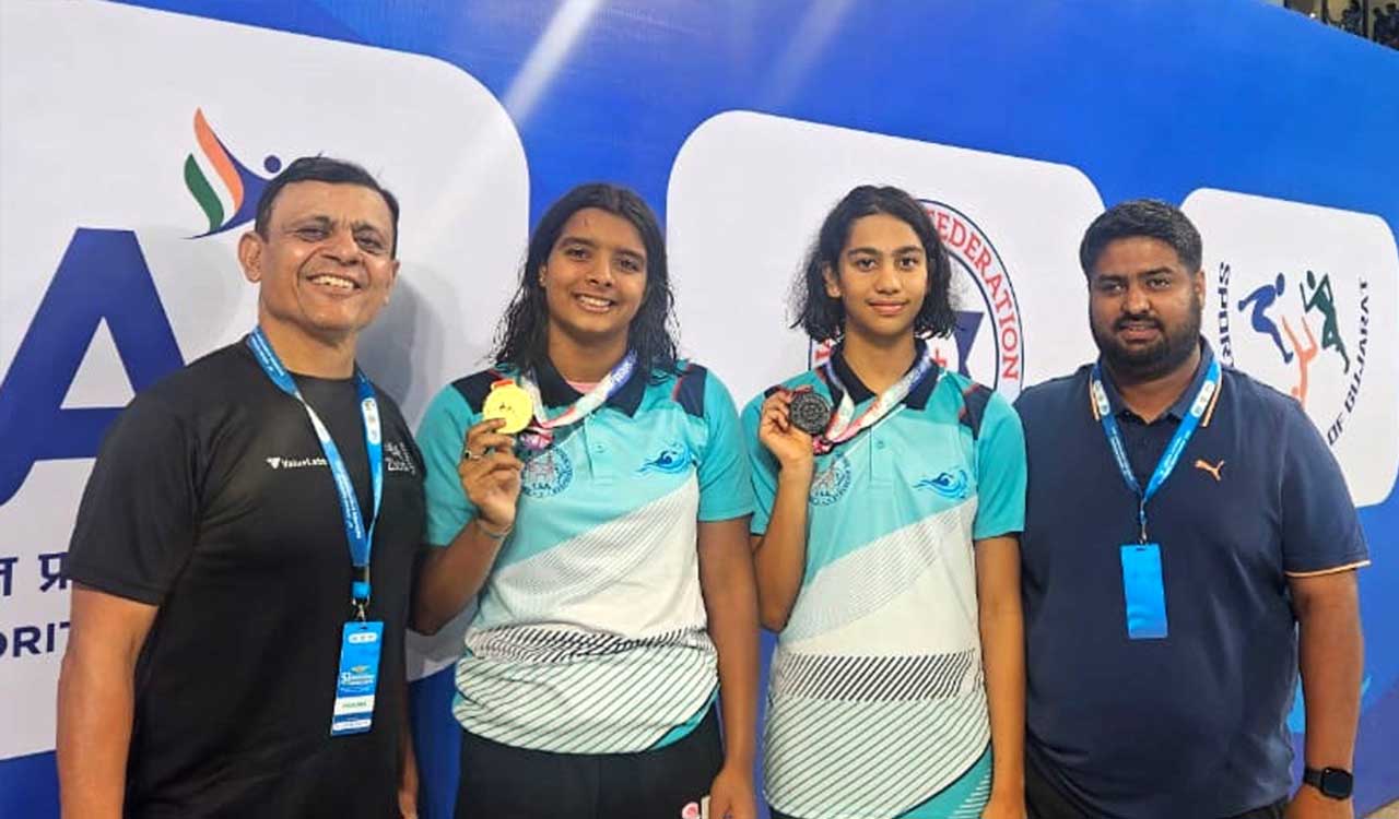 Telangana Swimmers Shine at 51st Junior National Swimming Championship in Ahmedabad