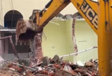 Pupalaguda Temple Wall Collapse Destroys Four Houses, Newlywed Among Families Displaced