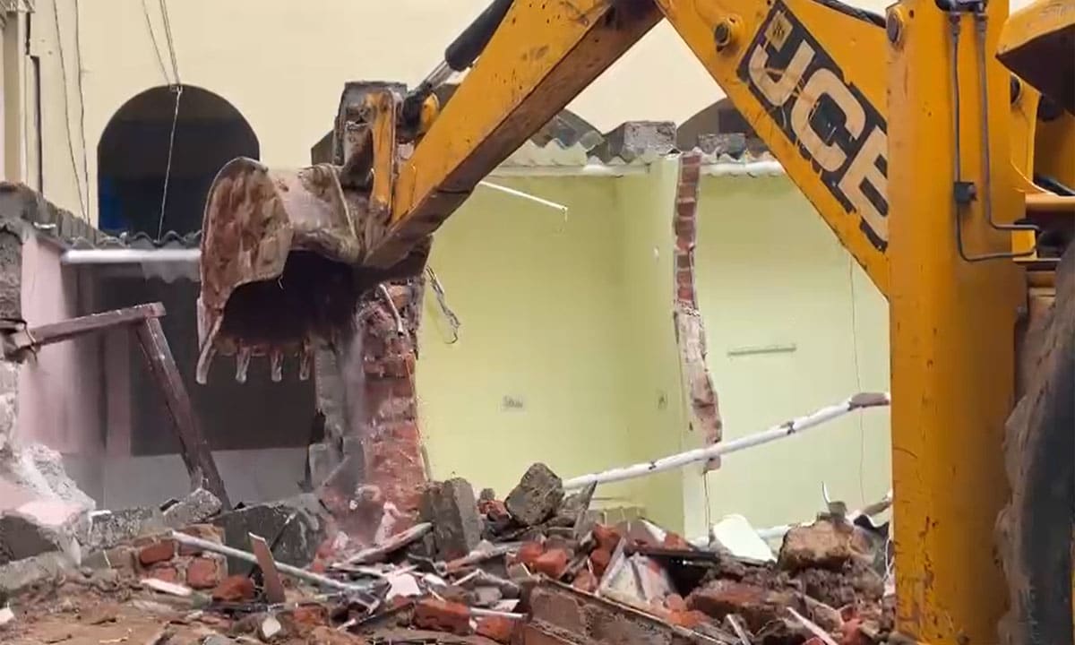 Pupalaguda Temple Wall Collapse Destroys Four Houses, Newlywed Among Families Displaced