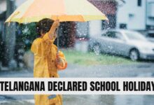 The government announced school closures in parts of Telangana on August 13-14 due to a heavy rain alert.