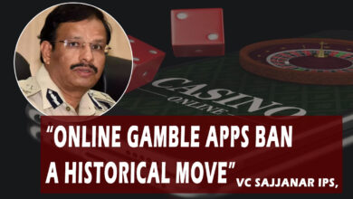 Historic move: Telangana IPS Officer VC Sajjanar Hails Centre’s Ban on Online Gamble Apps