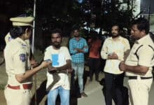 Saidabad Police Conducts Late-Night Vehicle Checking, Action Taken Against Triple Riding