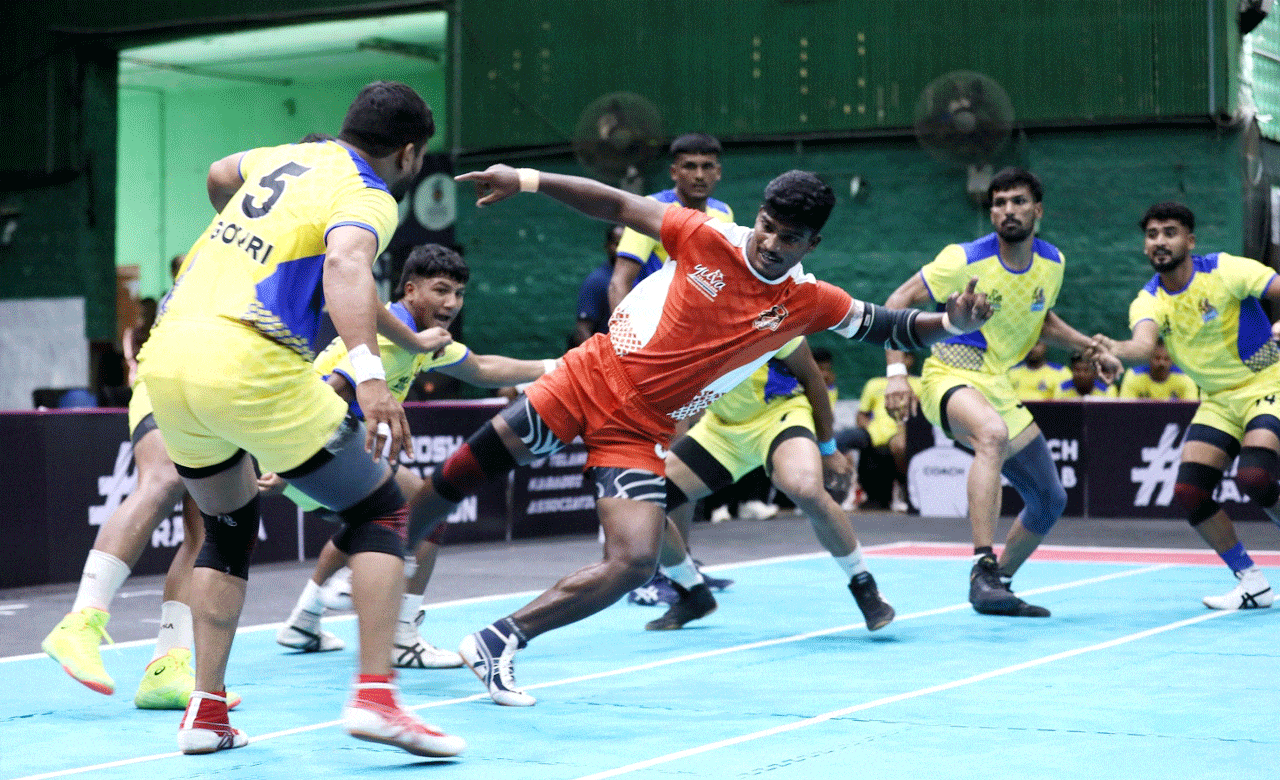 Yuva Telangana Kabaddi Championship 2025 Kicks Off with Thrilling Matches