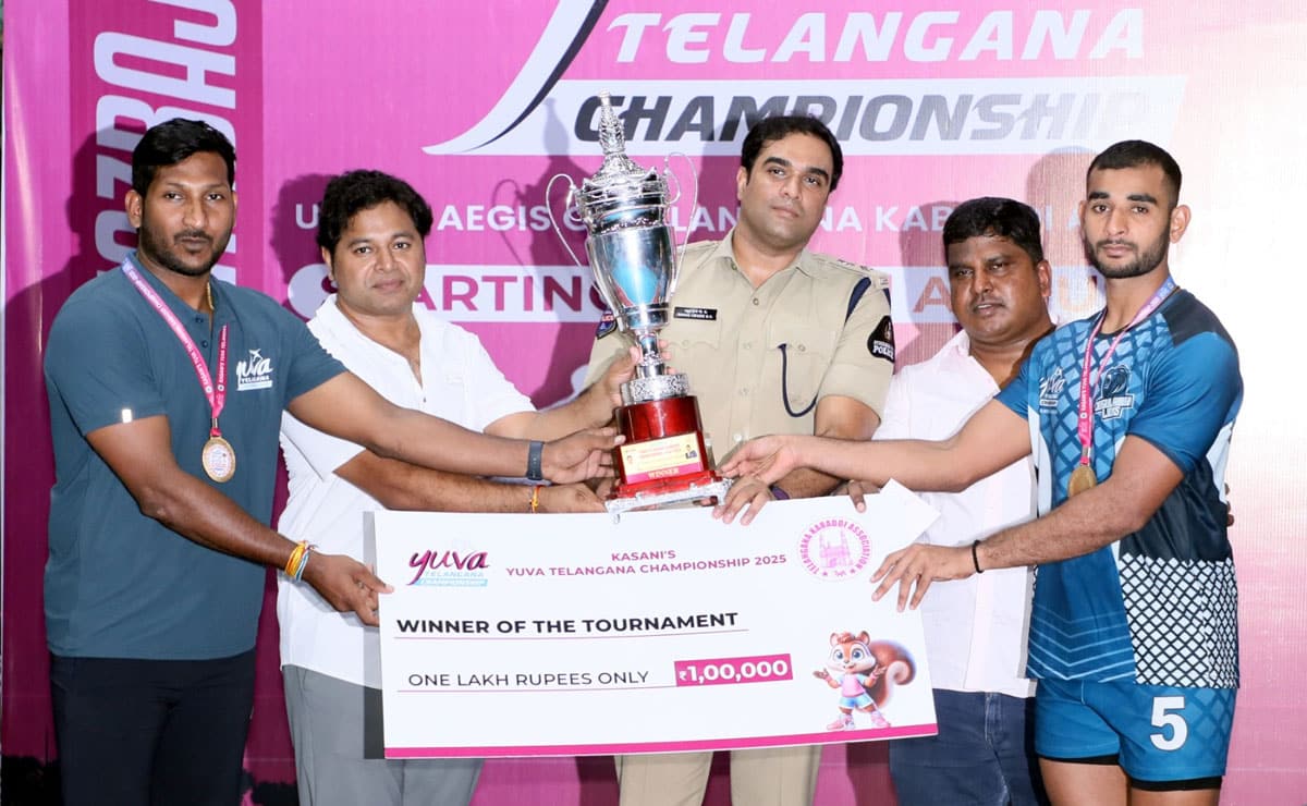 Jogulamba Lions Clinch Title at Yuva Telangana Kabaddi Championship 2025