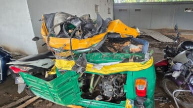 Two killed as canter rams into auto & car in Karnataka