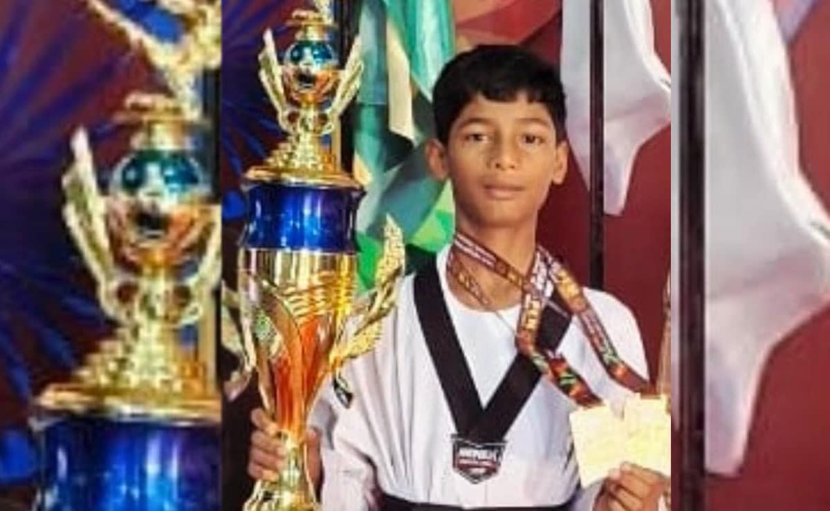 Hyderabad Boy Shines at Asian Open International Taekwondo Championship
