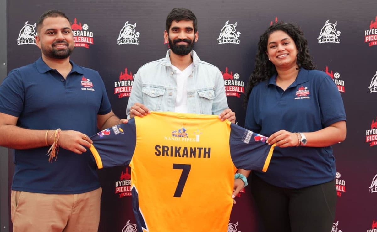 Kidambi Srikanth Joins Hyderabad Pickleball League as Investor in Nandi Chargers