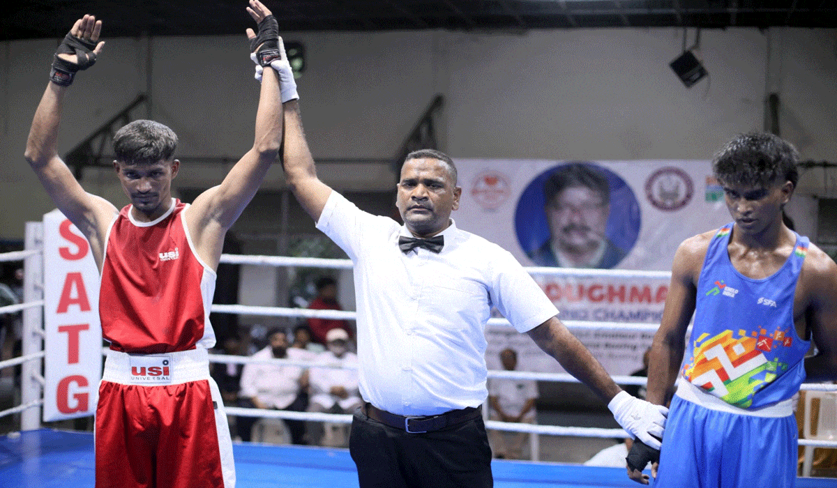 Toughman KR Steven Boxing Championship (Elite Men) At Boxing Hall, L.B.Stadium, Hyd On:31st August 2025.