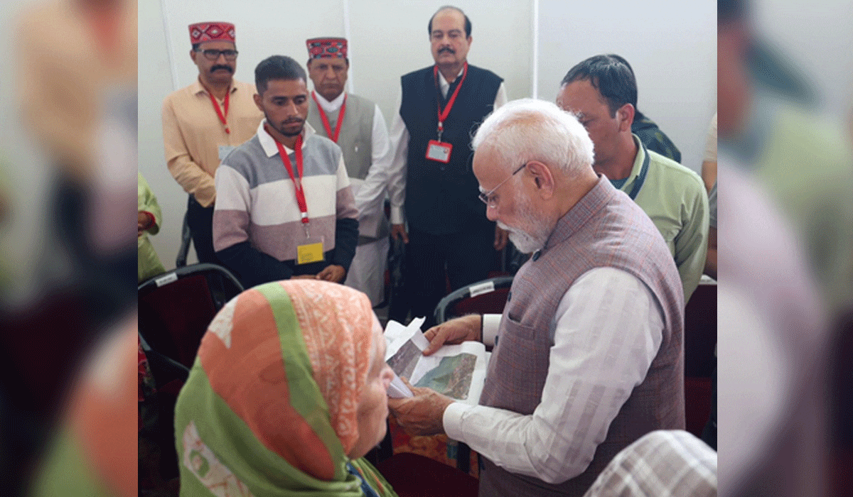 PM Modi announces financial assistance of Rs 1,500 crore for disaster-hit Himachal
