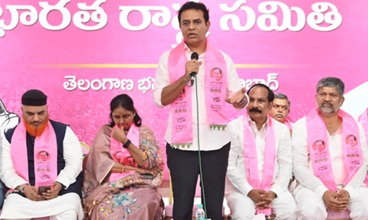Jubilee Hills by-election: KTR says vote for Congress will be a licence to demolish homes