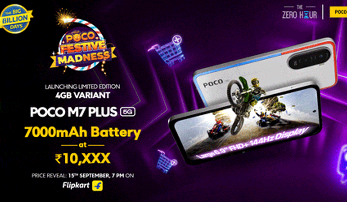 POCO expands M7 Plus 5G line-up with new 4GB limited edition variant this festive season