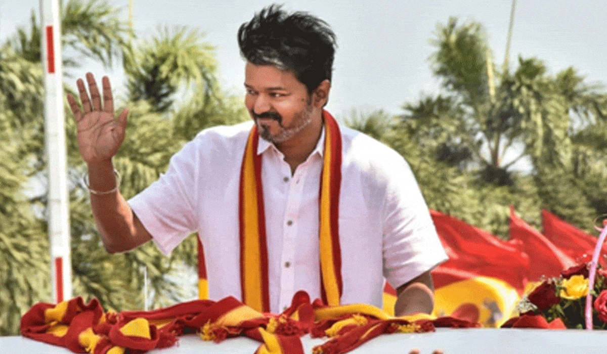 Vijay launches TVK campaign with fiery speech in Tiruchirappalli