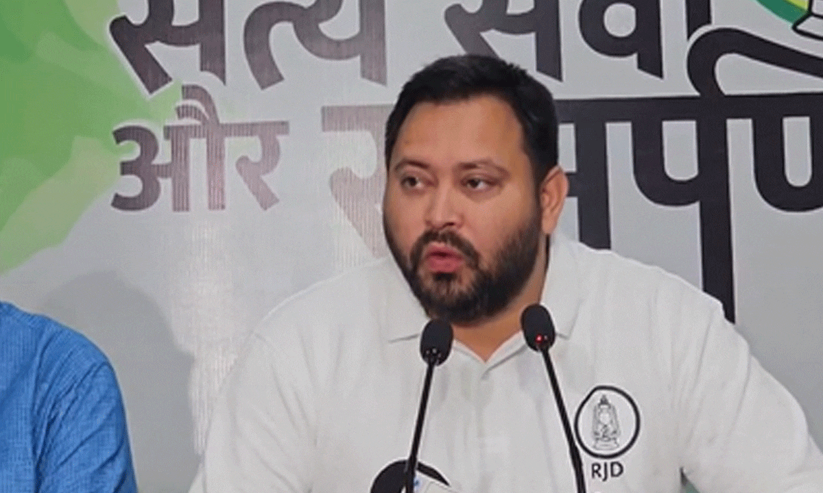 Tejashwi Yadav accuses Bihar Minister Jivesh Mishra of assaulting YouTuber, demands action