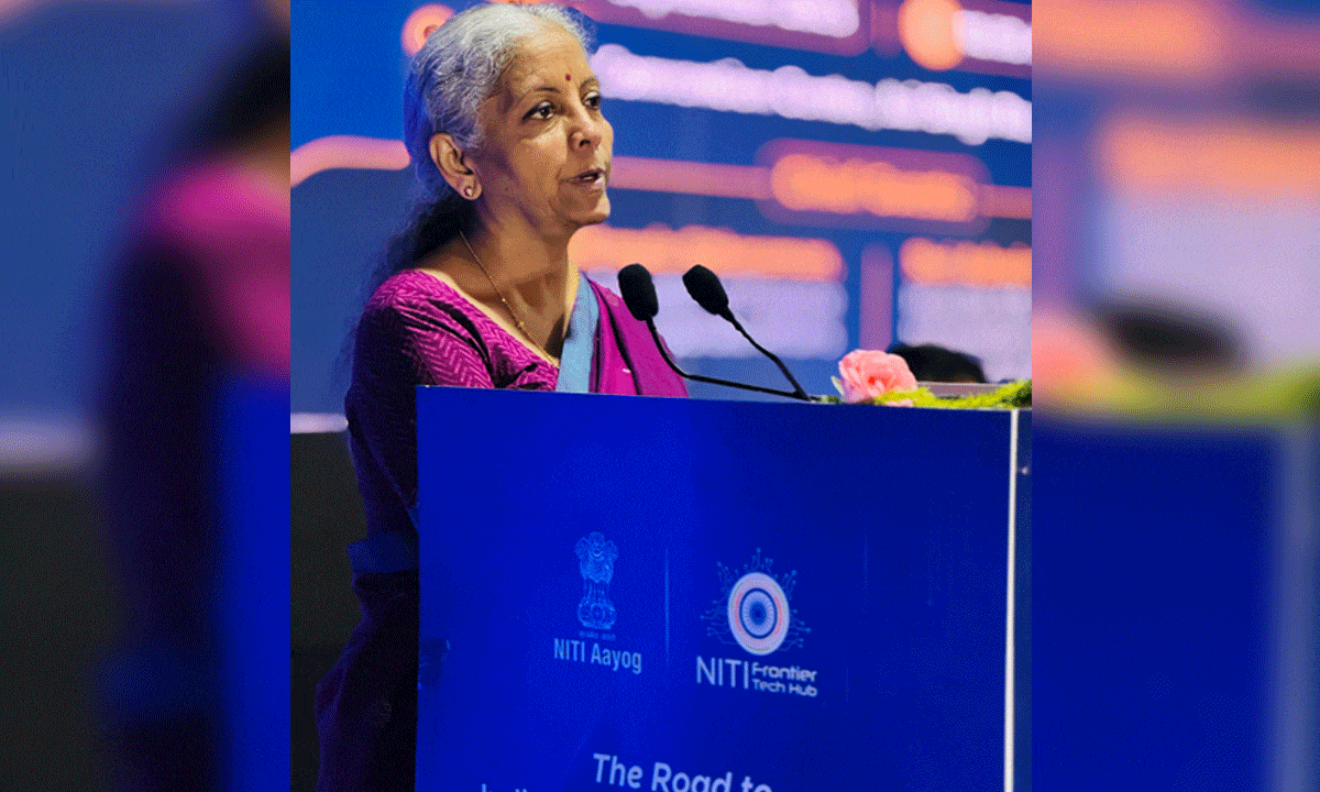 AI growing fast, regulation must keep pace: FM Nirmala Sitharaman