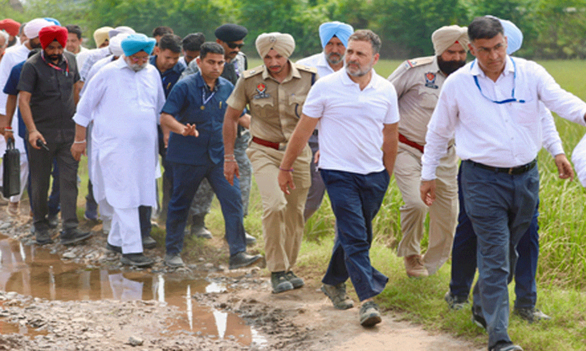 Rahul Gandhi not allowed to travel villages across Ravi River due to security concerns