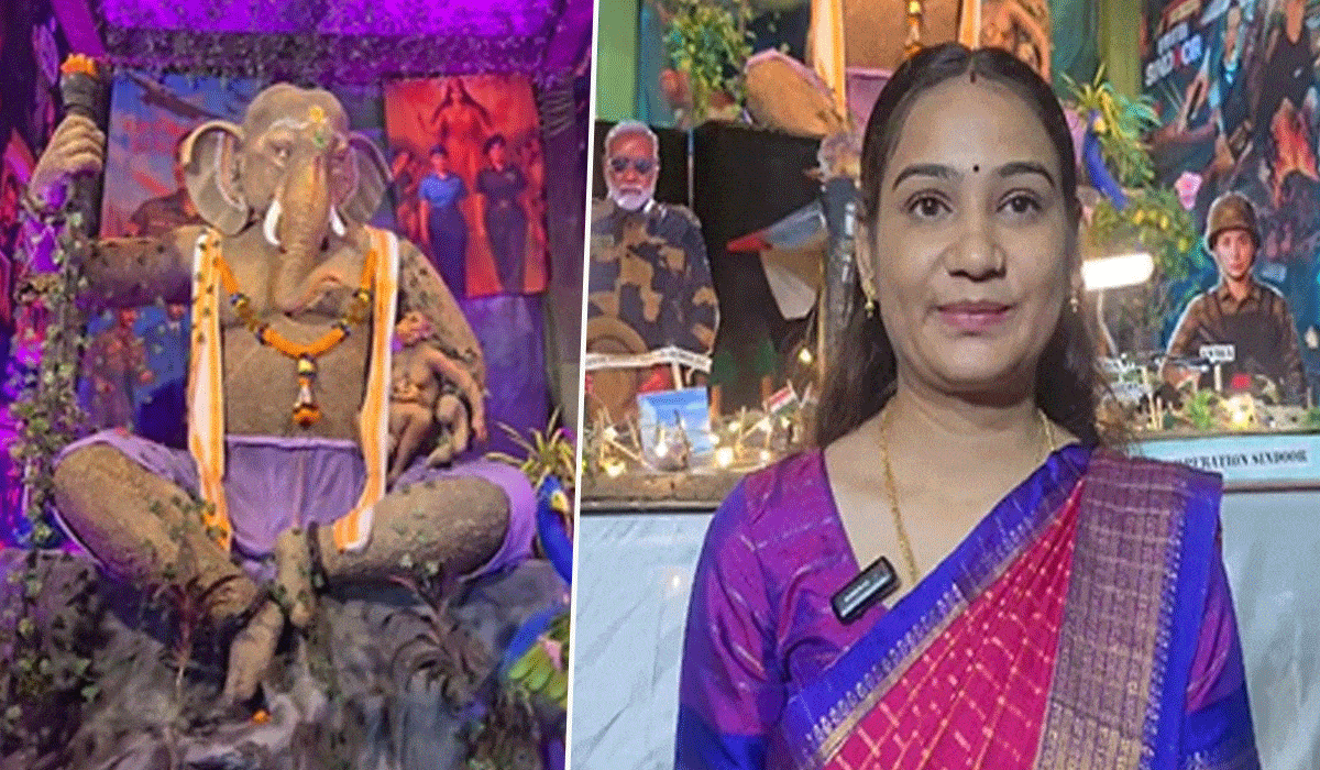Gujarat: From Pahalgam terror attack to Op Sindoor, Ganesh pandals of Surat showcase patriotism