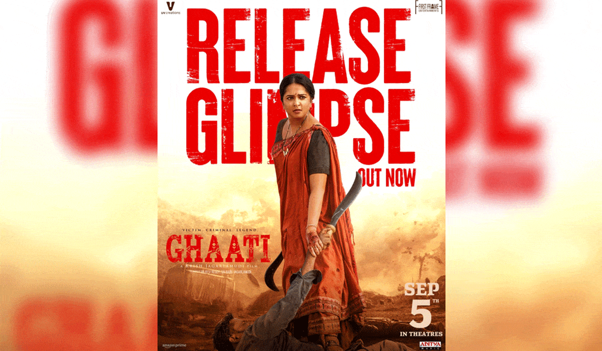 Release glimpse video of Anushka Shetty-starrer 'Ghaati' packs a punch!