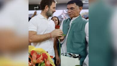 BJP poses 5 questions to Rahul Gandhi over close aide Pawan Khera’s multiple EPIC IDs 