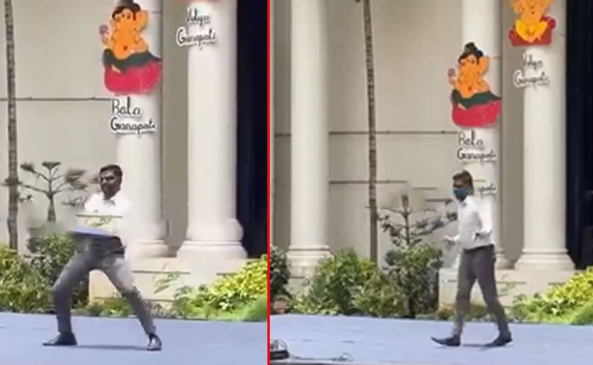 Viral Dance by Bengaluru Professor: Loses Shoe in the middle of the step, becomes the favorite of the Internet.