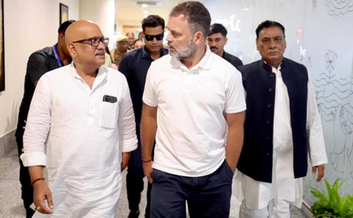 Rahul Gandhi begins two-day Rae Bareli visit