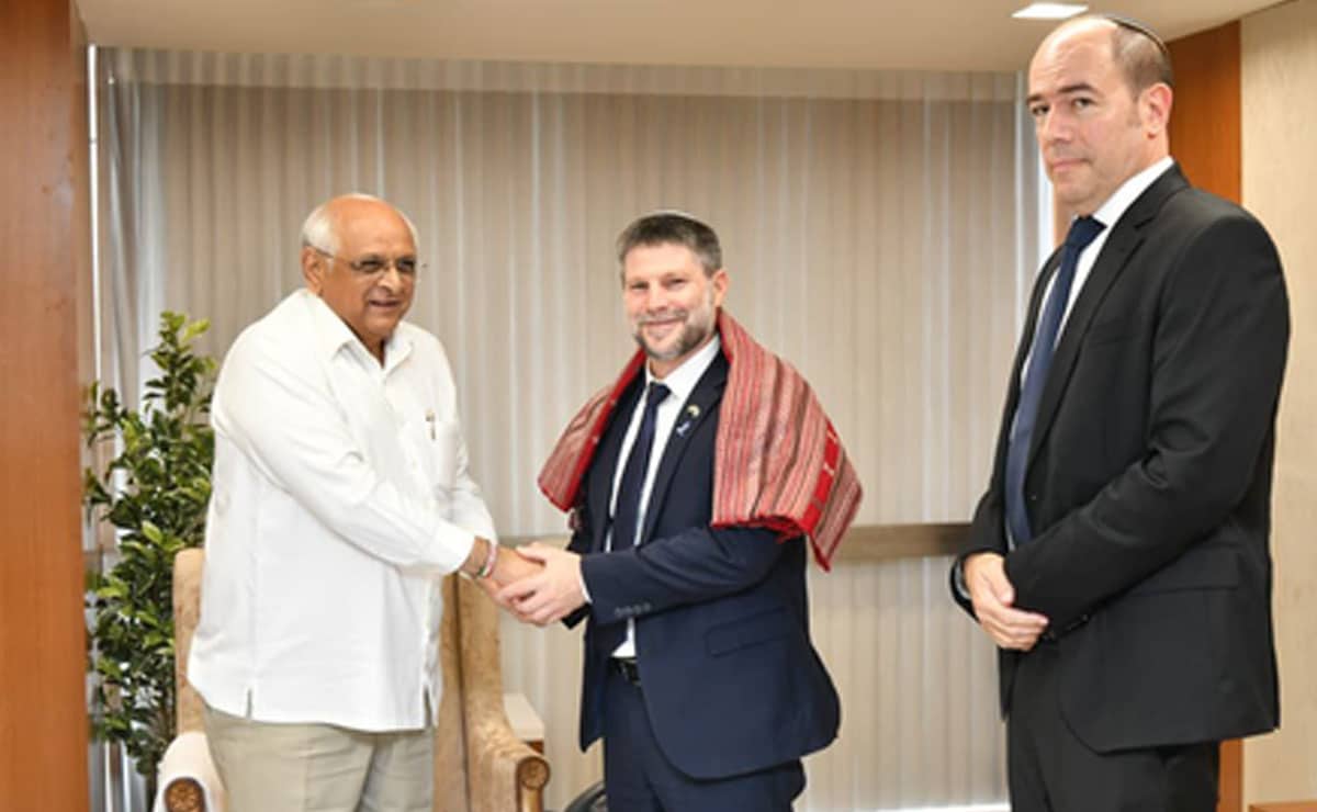 Israeli Finance Minister Bezalel Smotrich meets Gujarat CM; explores ties in finance, technology