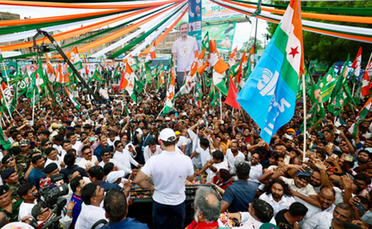 RJD's elaborate arrangements in Patna as Rahul Gandhi's Voter Adhikar Yatra concludes today