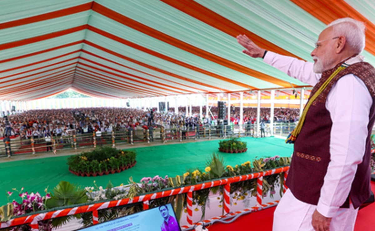 PM Modi in Banswara today to launch projects worth ₹1.22 lakh crore