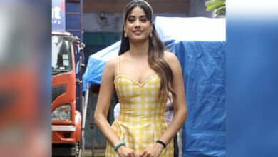 Janhvi Kapoor turns ‘riksha driver’ for Maniesh Paul on sets of ‘Sunny Sanskari Ki Tulsi Kumari’