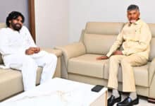 CM Chandrababu Naidu visits ailing Pawan Kalyan in Hyderabad