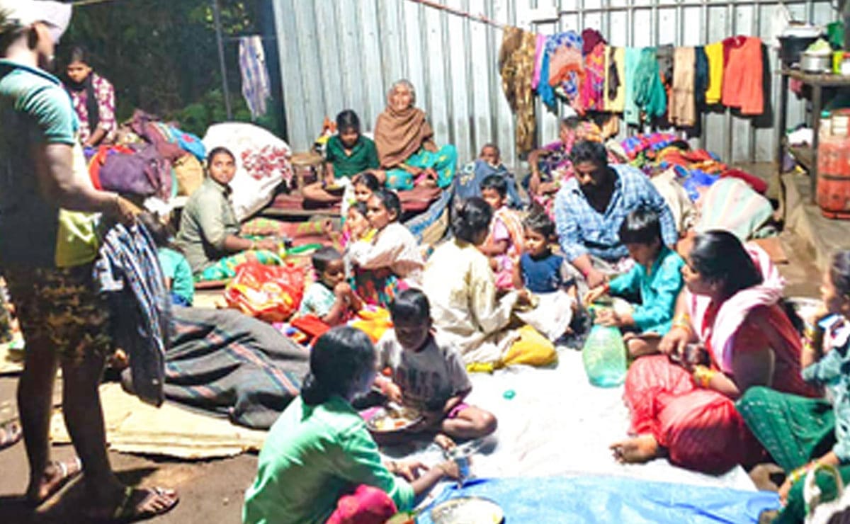 Flood in Hyderabad's Musi River inundates bus station
