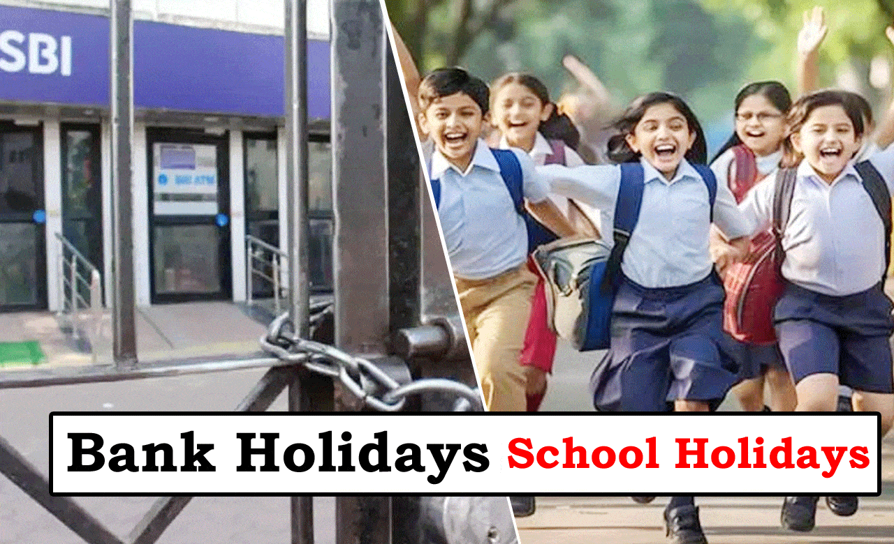 Schools and Banks to Remain Closed for Several Days in September 2025 – Check Full List