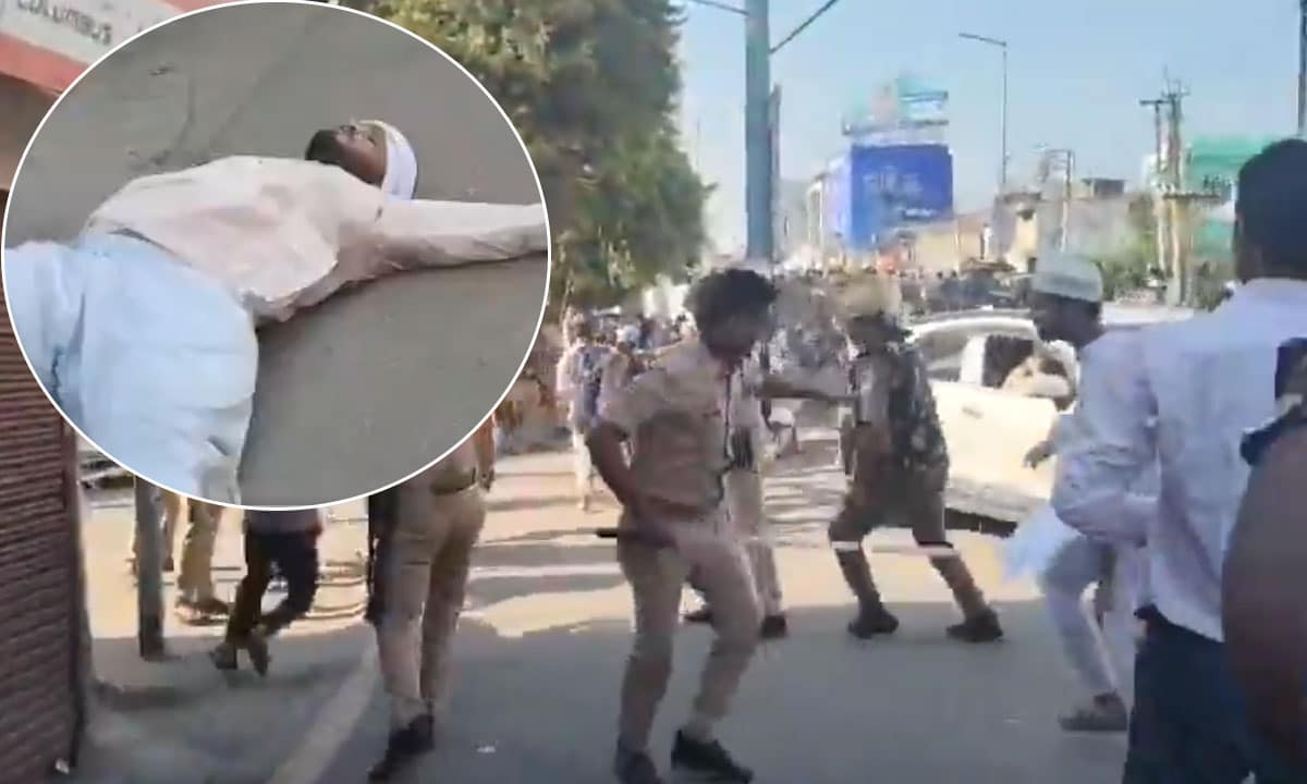 'I Love Muhammed' Row: Police, Locals Clash After Friday Prayers Outside
