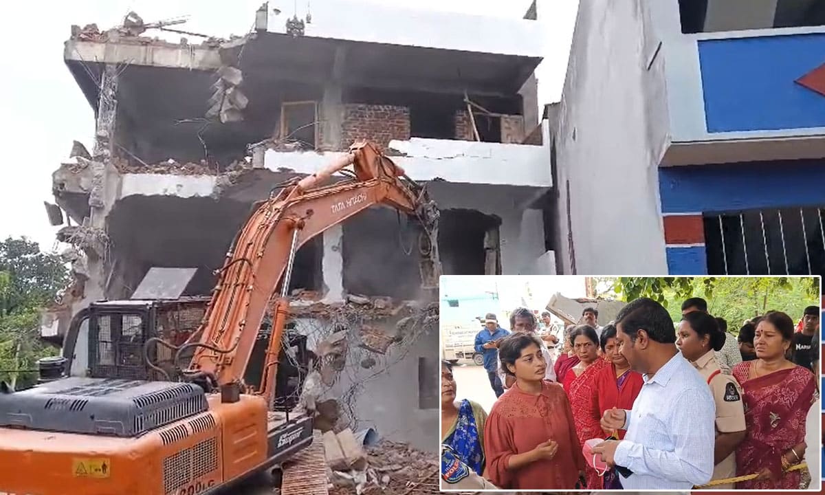 Cantonment Officials Raze Illegal Structures in Secunderabad’s Picket Basti, Residents Stage Protests