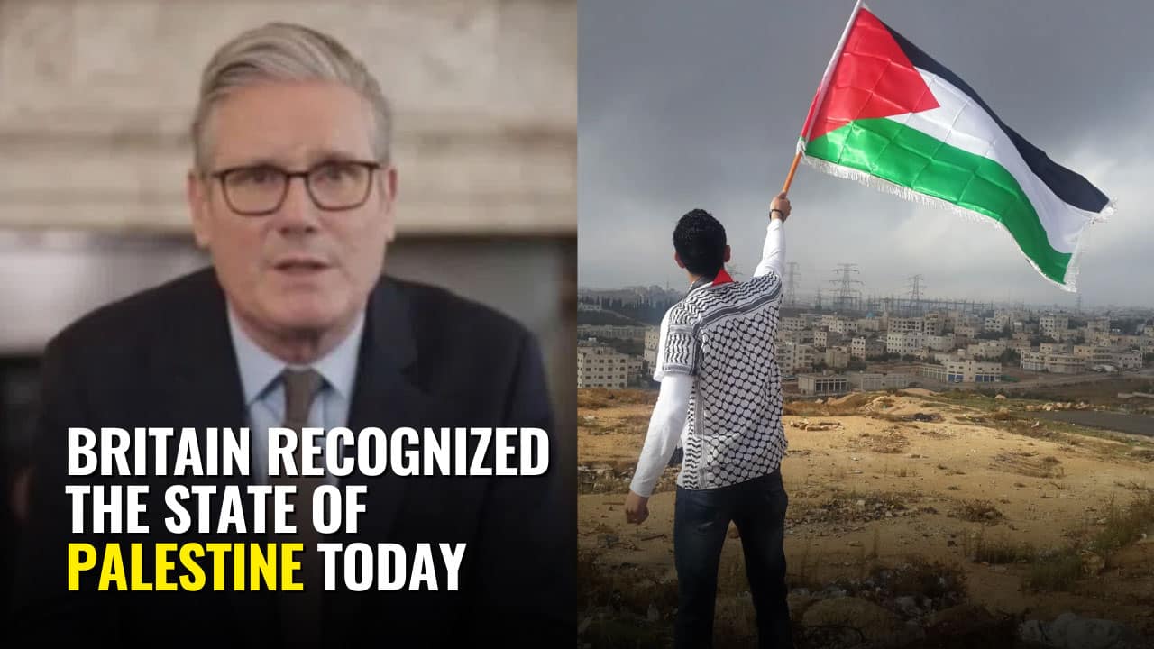 British Prime Minister Keir Starmer announces the UK's recognition of Palestine in a historic diplomatic move.