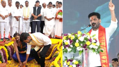 CM Revanth Reddy Lays Foundation for Future City, Unveils Plans for Skill University, Underground Power Network by 2026
