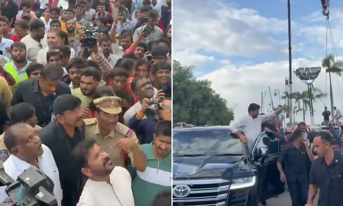 Ganesh Immersions in Full Swing Across Hyderabad; CM Revanth Reddy Makes Surprise Visit to Tank Bund