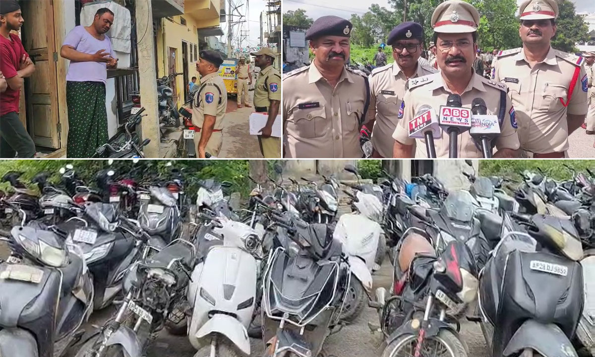 Hasan Nagar Police Conduct Surprise Operation: 65 Two-Wheelers, 6 Autos Fined, Stolen Vehicle Recovered
