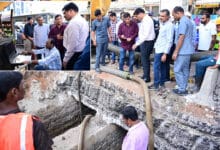 Hyderabad: HYDRAA Commissioner Inspects Silt Removal at Ameerpet Metro with Robo Technology